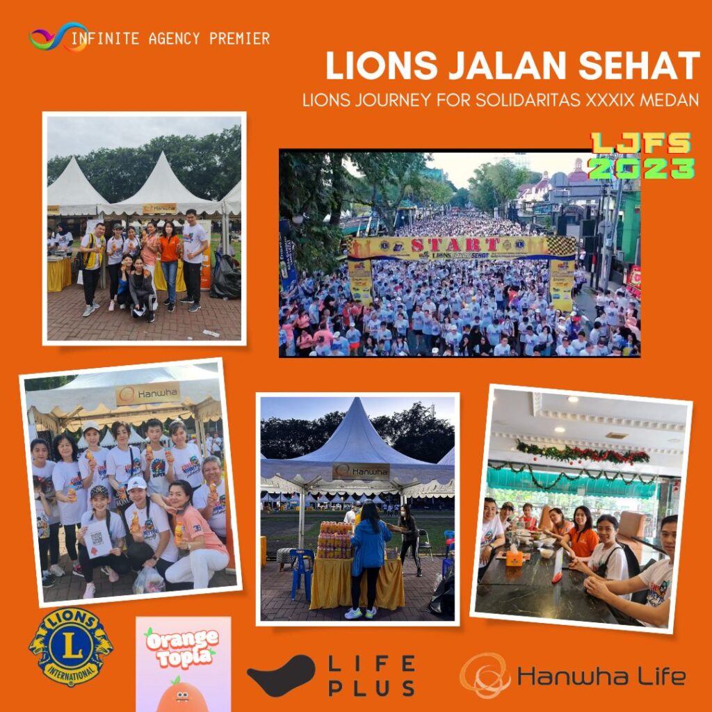 Lions Jalan Sehat 2023- Bersama Hanwha Life Indonesia
